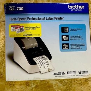 BROTHER QL-700 label and postage printer